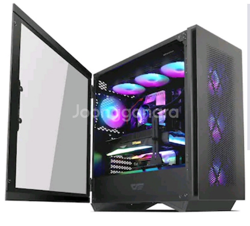 darkFlash DLS480 RGB 강화유리 케이스--0