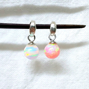 핸드메이드 합성오팔 (압축오팔) 은펜던트-개별가격