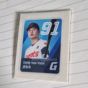롯데 자이언츠 띠부씰 프로필 윤동희 띠부실 판매합니다.
