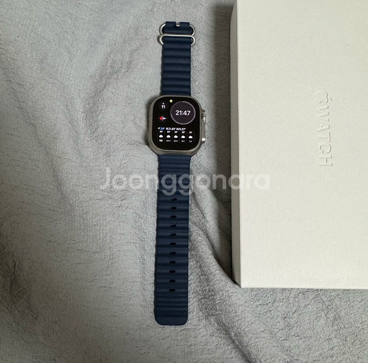 애플워치 울트라 49mm 풀박스--1