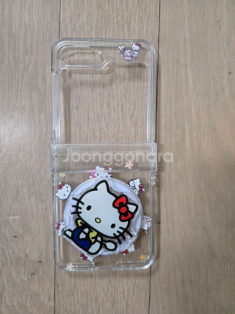 플립5 키티 맥세이프 케이스(그립톡 포함)--0