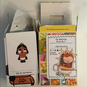 크라잉어게인/ 라부부 수상한편의점 피규어 비닐미개봉