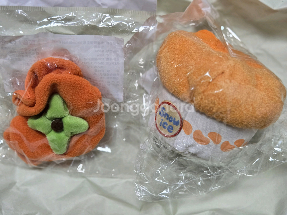10cm 인형옷 머핀 파이 아이스크림 유부 모자 머리띠--4