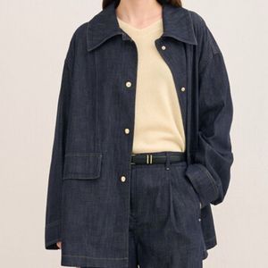 SJ SJ 다크 네이비 데님 자켓