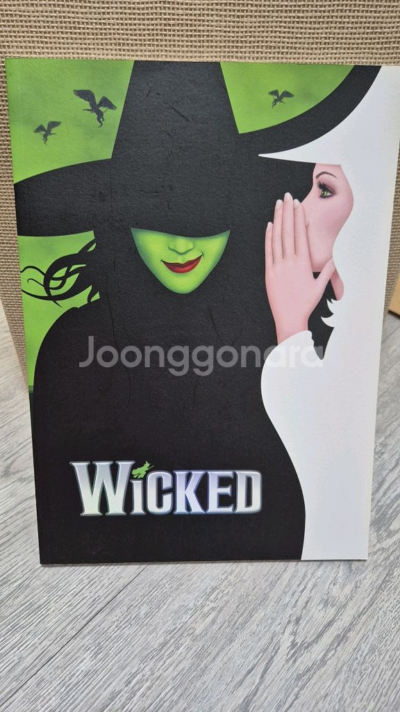 뮤지컬 위키드 2021 플북 프로그램북--0