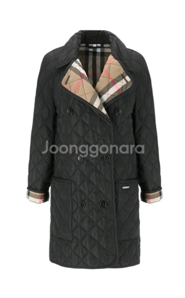 [가격인하] 버버리 타이팅 퀼팅 자켓--0