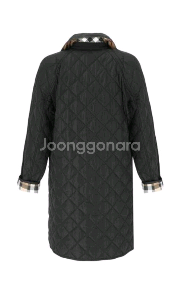 [가격인하] 버버리 타이팅 퀼팅 자켓--1