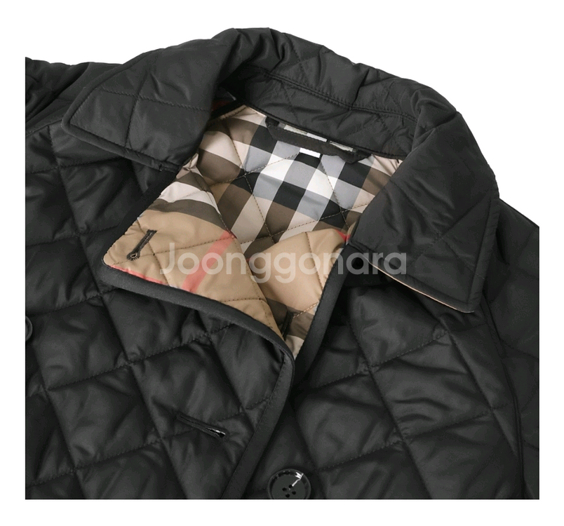 [가격인하] 버버리 타이팅 퀼팅 자켓--3