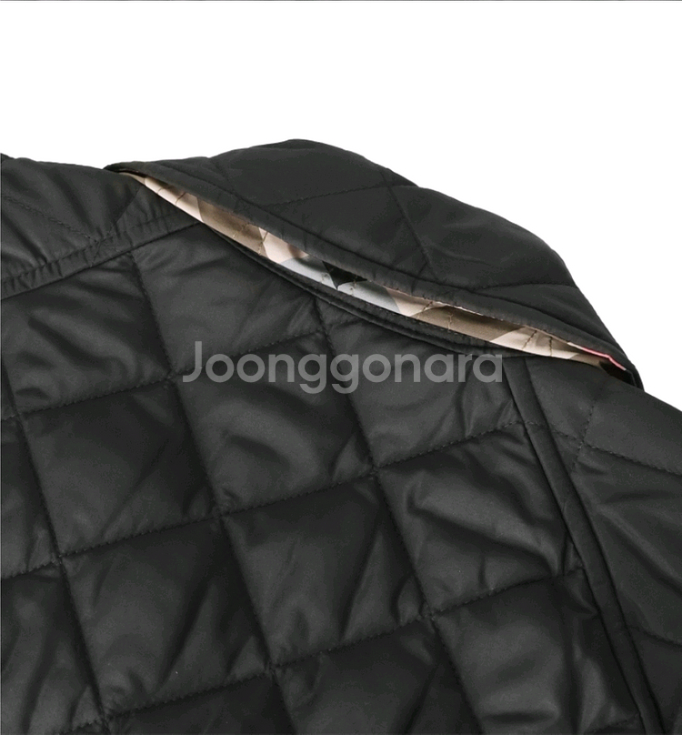 [가격인하] 버버리 타이팅 퀼팅 자켓--6