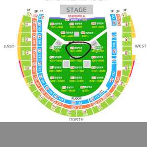 오아시스 스탠딩 b2700번대