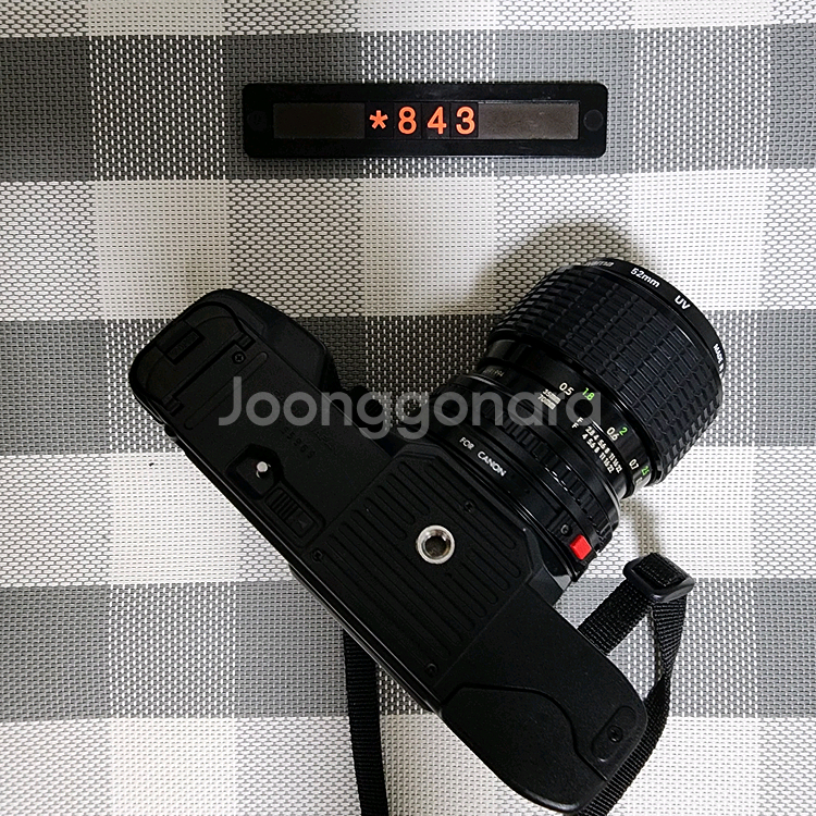 캐논 T70 필름카메라 35-70 줌렌즈--4
