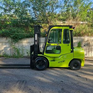 중고지게차 클라크 GTS 30D 디젤 3톤 지게차(캐빈