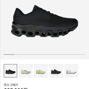 [295] 온러닝 파프 클라우드 몬스터 2블랙