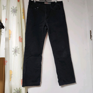 남성 프리선셋 블랙진 청바지 32