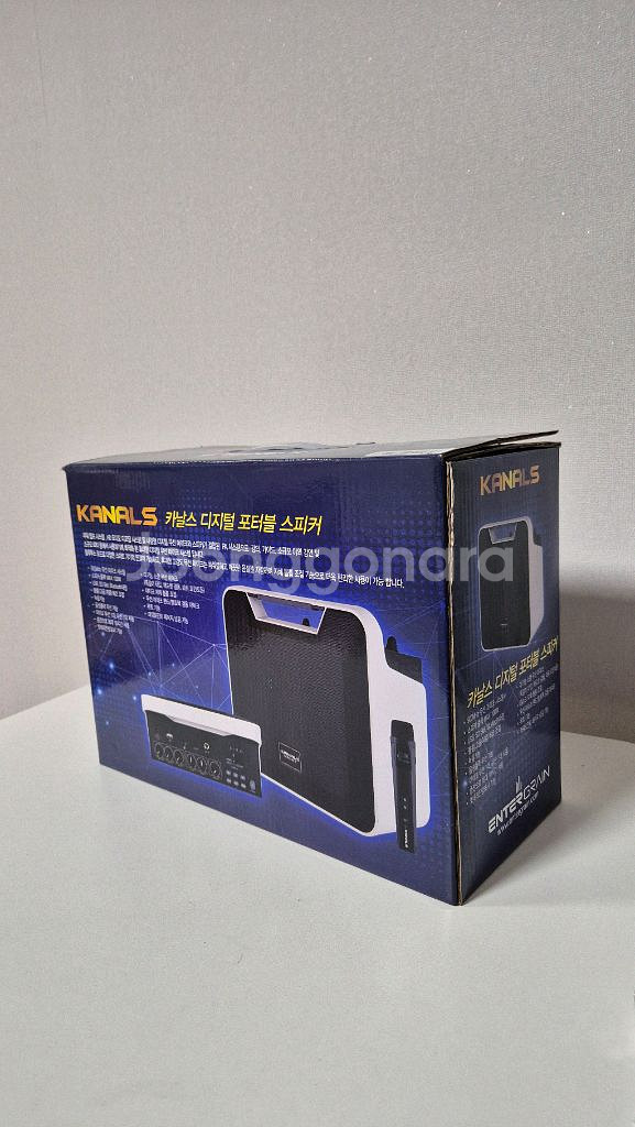 (강의용 무선마이크)카날스 디지털 포터블 스피커 미개봉--1