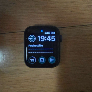 애플워치 5 알루미늄 44mm 블랙 & 스트랩