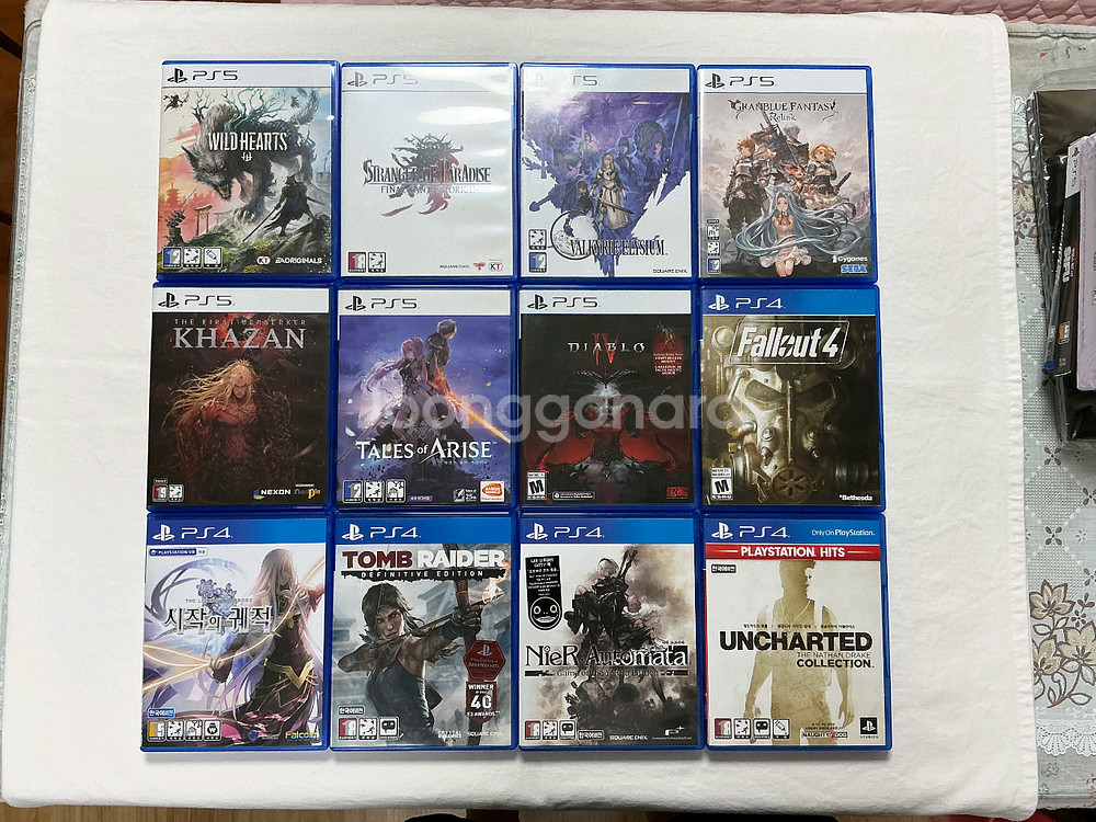 PS4 / PS5 타이틀 대방출! 중고 게임 판매합니다--0