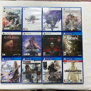 PS4 / PS5 타이틀 대방출! 중고 게임 판매합니다