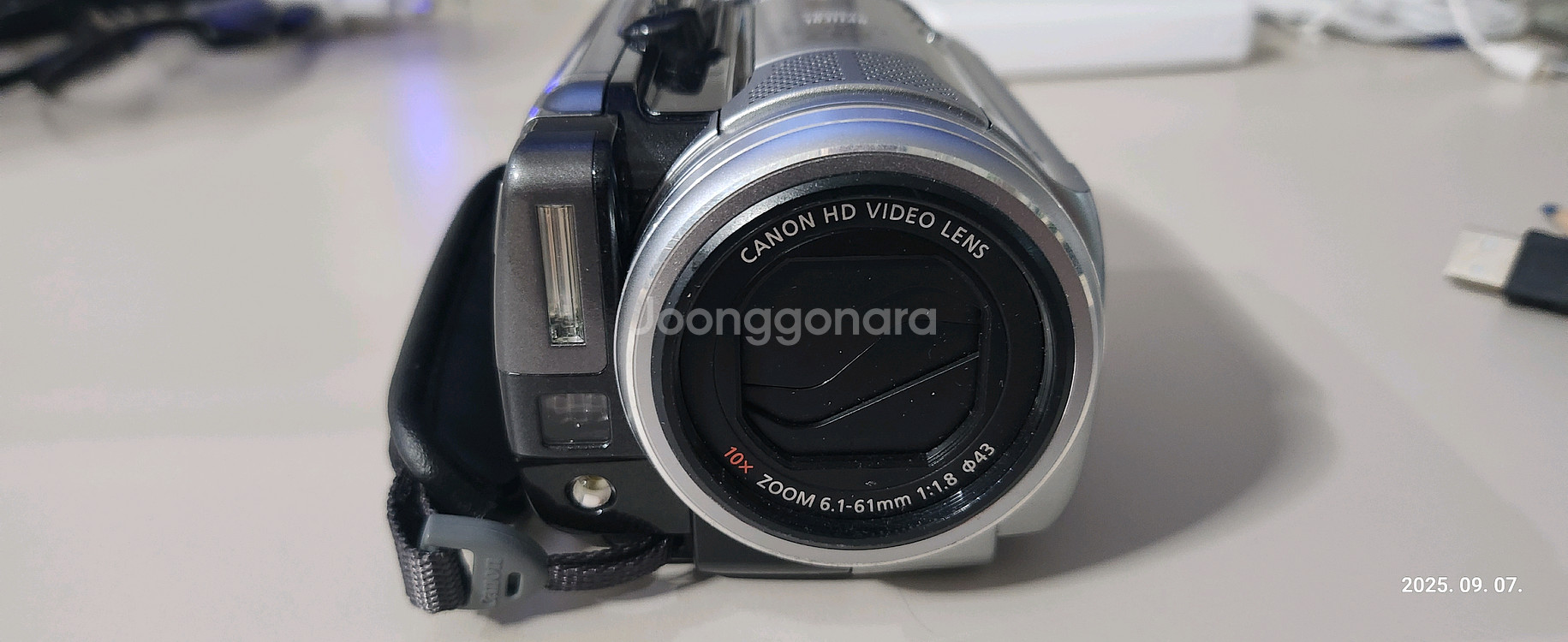CANON ivis HG10 빈티지 레트로 캠코더--0