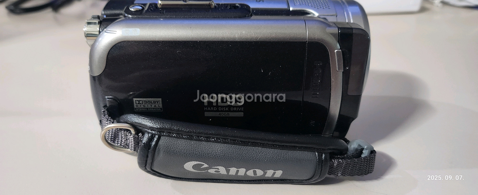 CANON ivis HG10 빈티지 레트로 캠코더--3