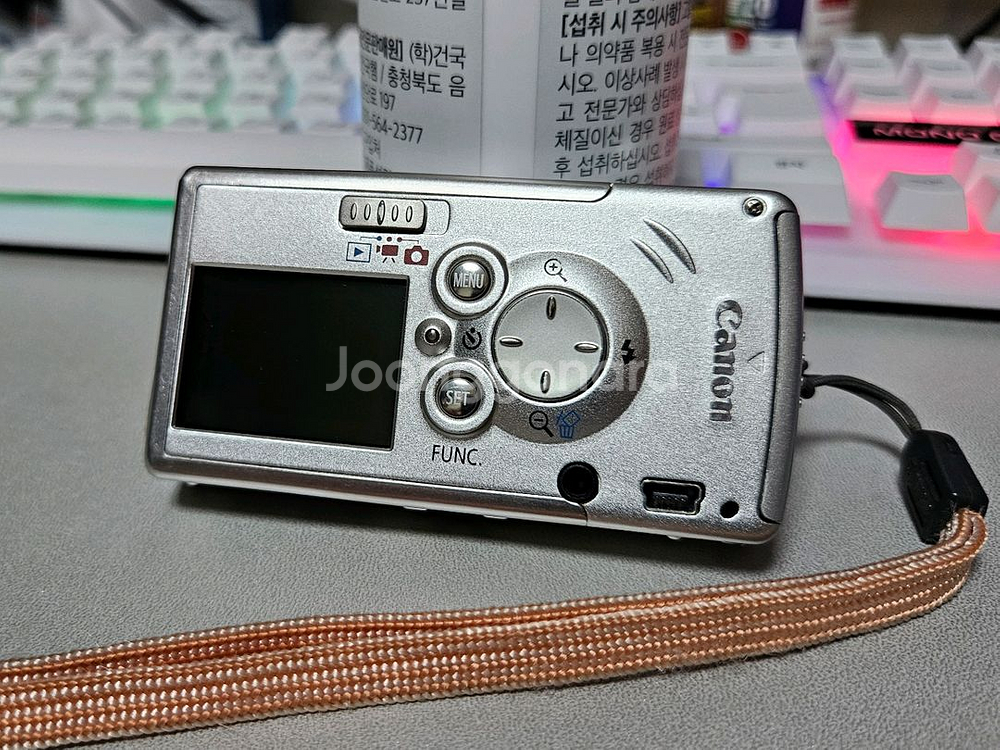 캐논 ixus 익서스 i A급 미니미 빈티지 디카--4