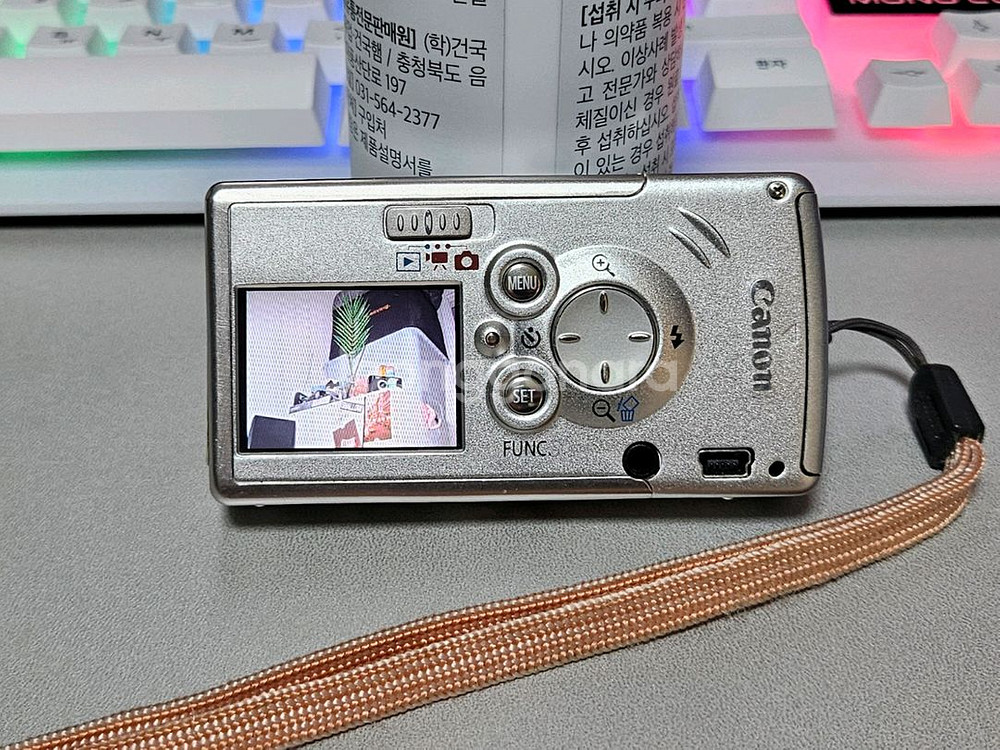 캐논 ixus 익서스 i A급 미니미 빈티지 디카--3