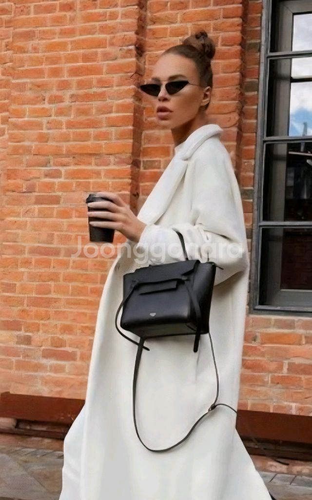 셀린느 벨트백 나노 블루--7