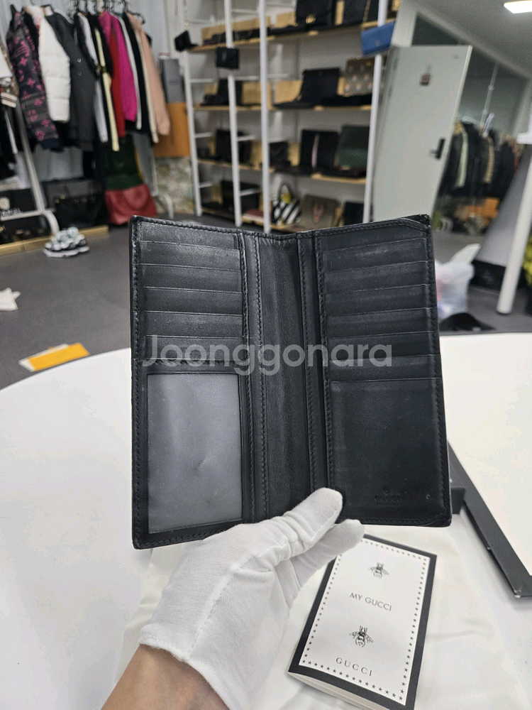 [정품]구찌 스네이크 장지갑--5