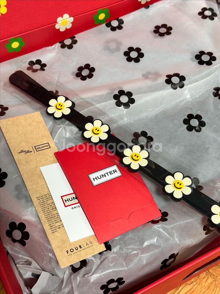 헌터 위글위글 콜라보 레인부츠 230--1