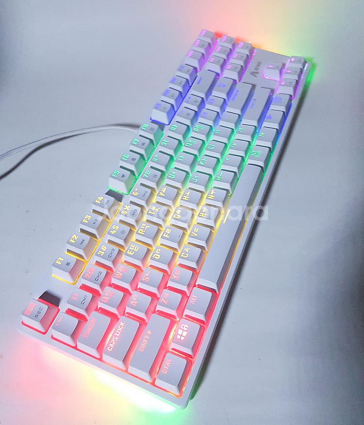 atwo 기계식 키보드 화이트 적축--0