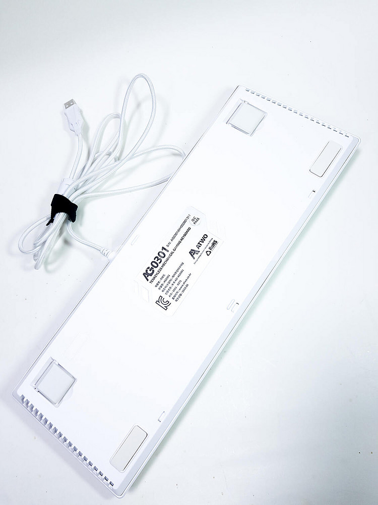 atwo 기계식 키보드 화이트 적축--3