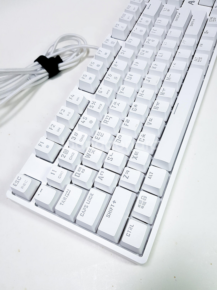 atwo 기계식 키보드 화이트 적축--2