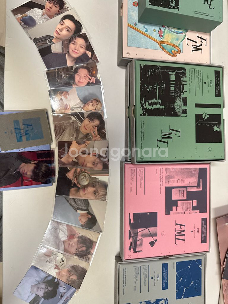 세븐틴FML앨범&포카--0