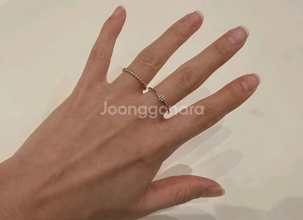 14k핑크골드_동글동글 반지--6