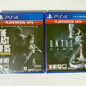 ps4 플스4 라스트오브어스,언틸던 일괄 미개봉