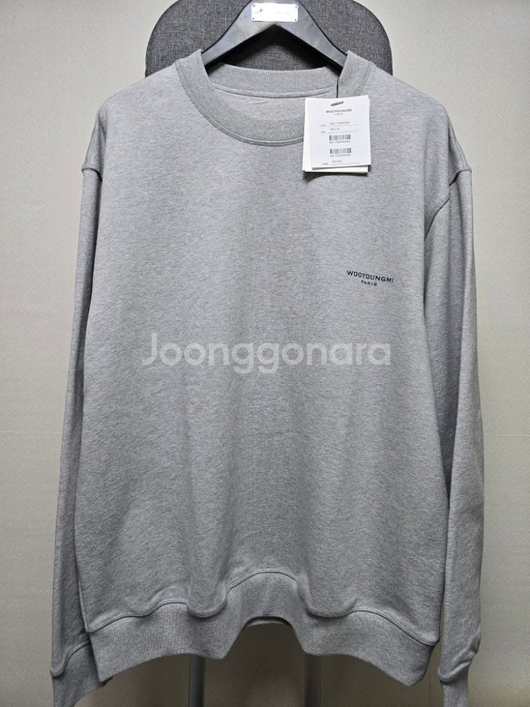 우영미 맨투맨 티셔츠 정품.. 새상품--0