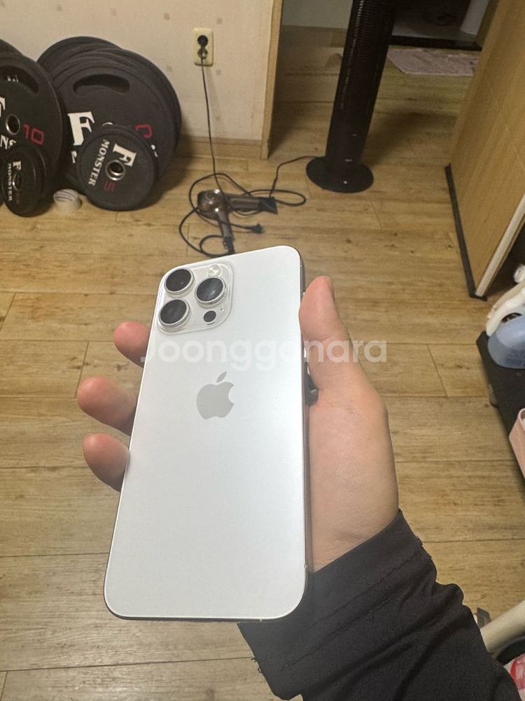아이폰15프로맥스 512gb 화이트 애케플 10월17일--6