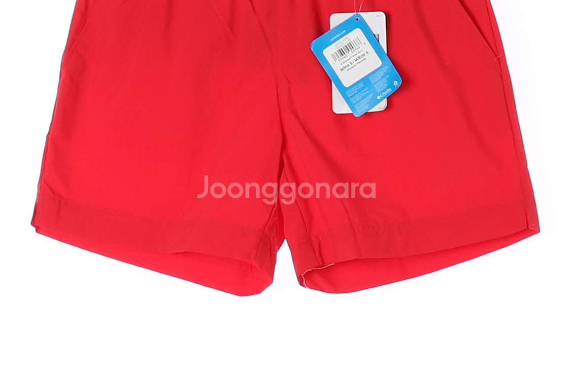 [M]컬럼비아 레드 밴딩 쇼츠 반바지 아웃도어 팬츠--2