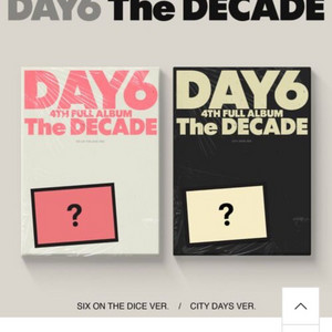 데이식스 The decade 미개봉 앨범 판매
