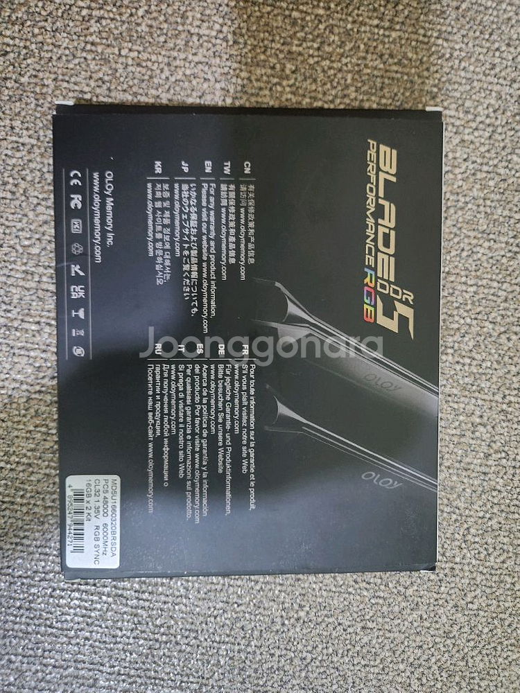 OLOY DDR5-6000 CL32 램(16x2)--1