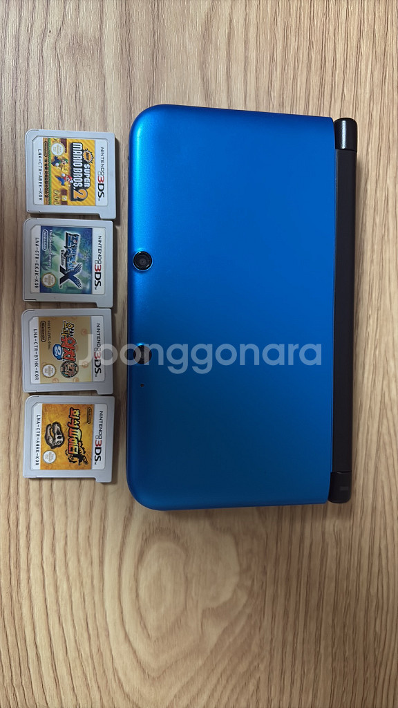 닌텐도 3ds xl + 칩 4개--0