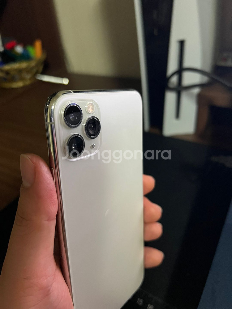 아이폰11 프로맥스 512GB 화이트 팝니다 S급--0