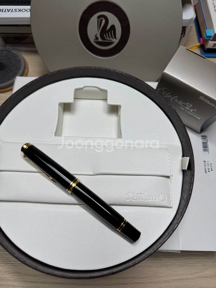 펠리칸 m800 만년필 블랙 ef촉--0
