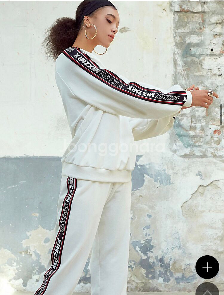 믹스투믹스 맨투맨/조거팬츠 S사이즈 (그레이)택안뗀 새--3