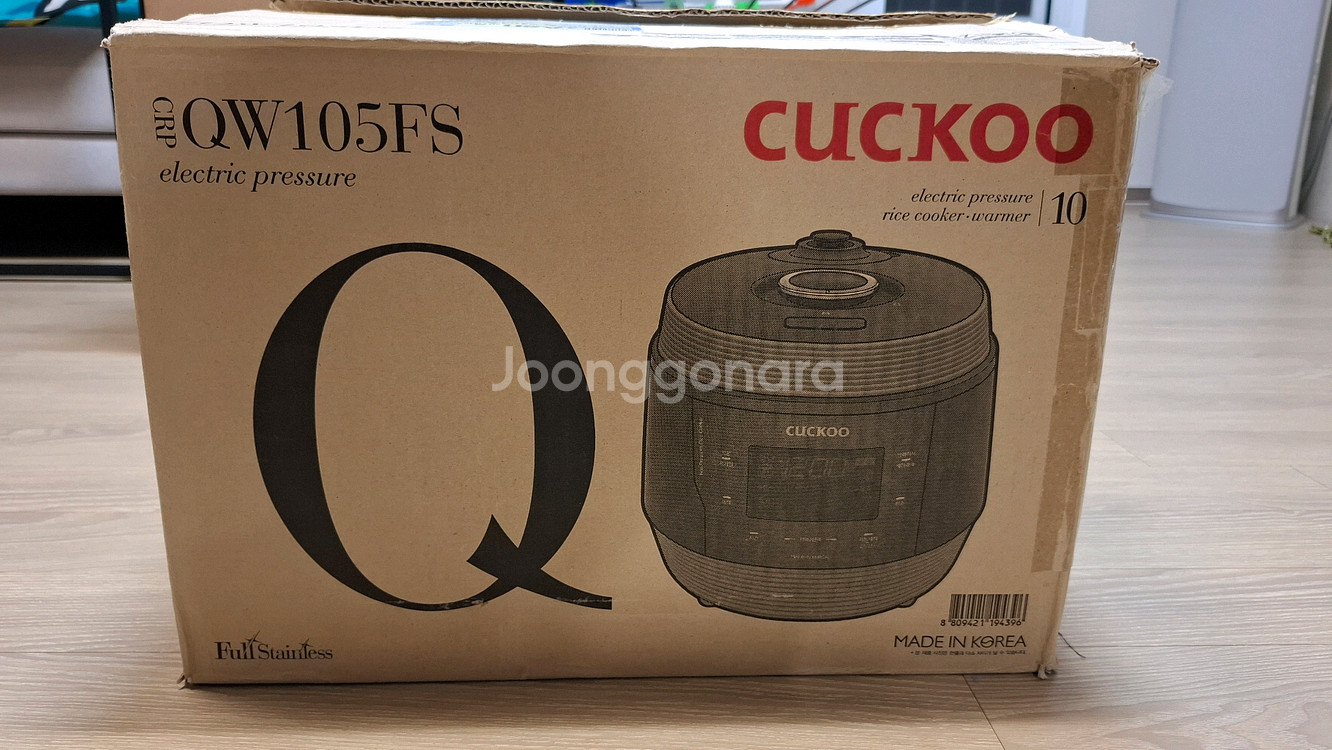 쿠쿠 CRP-QW105FS 전기압력밥솥--9