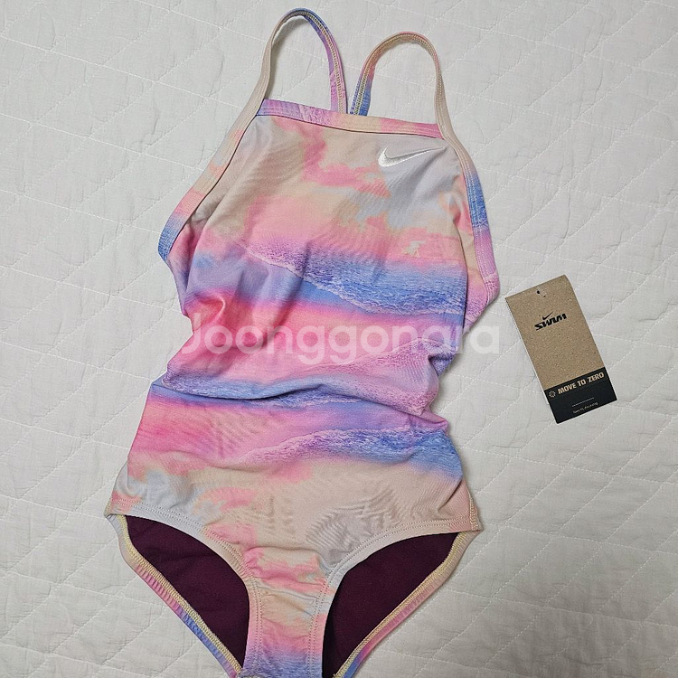 나이키 스윔 비포 선셋 레이서백 로우컷 수영복 26--6