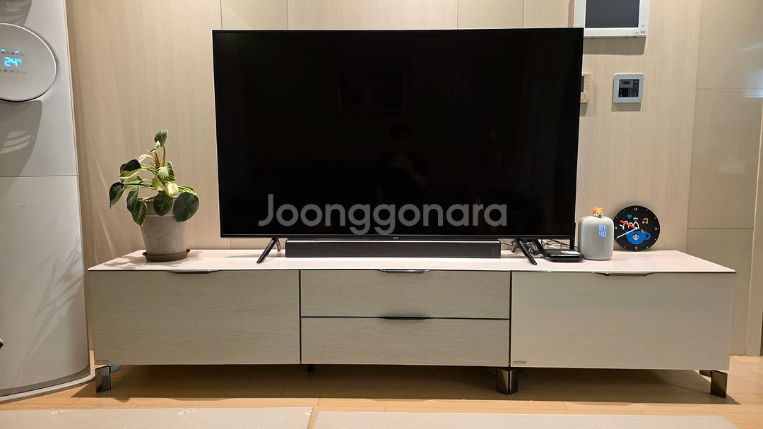 거실장 리바트 노빌레 (중앙/사이드장)--0