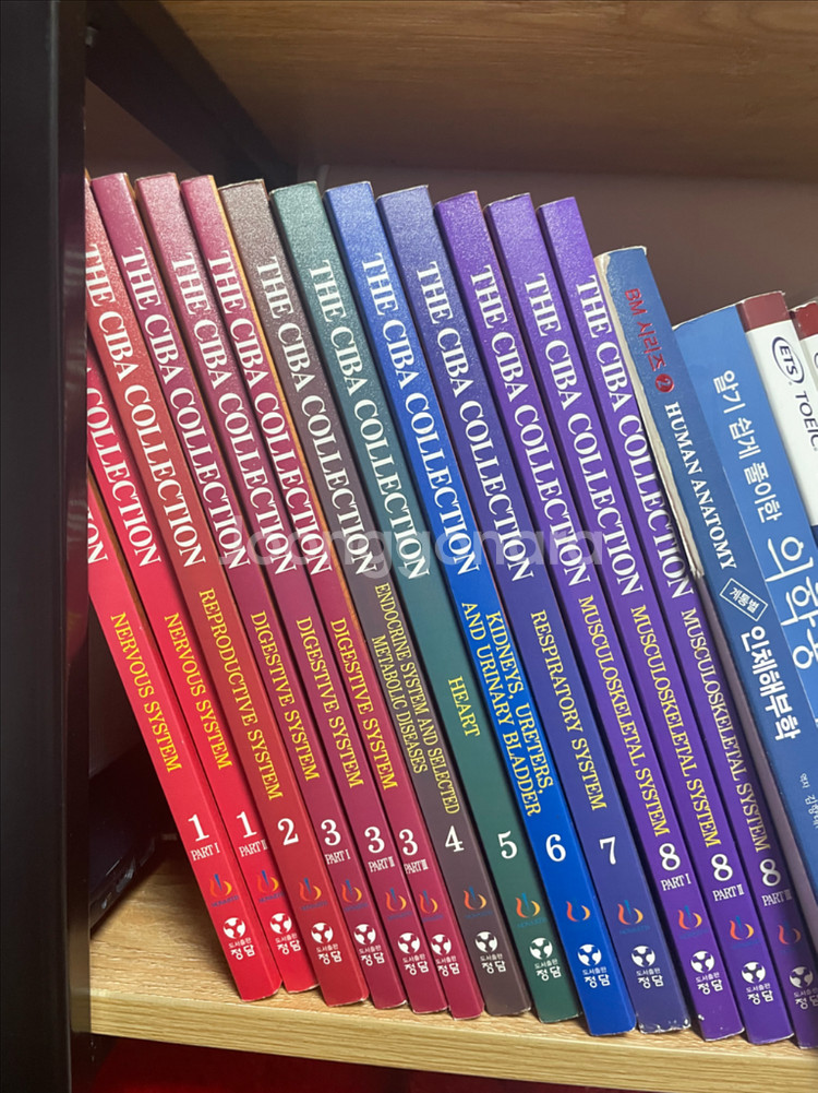 CIBA 도해의학백과 세트(의사,간호사,물치 추천)--0