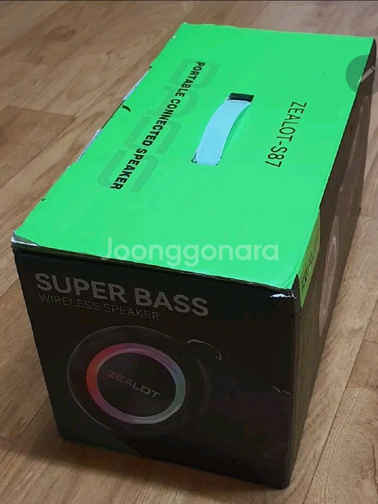 소리통 블루투스 무선 스피커 새제품 판매 합니다,--6