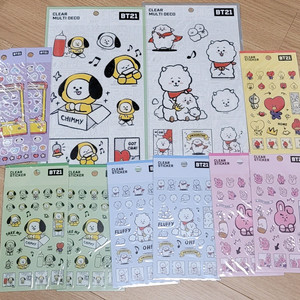 BT21 스티커